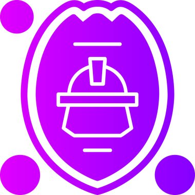 Yemek. Web simgesi basit illüstrasyon