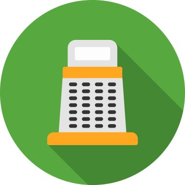 Grater Düz Gölgesi, Vektör İllüstrasyonu