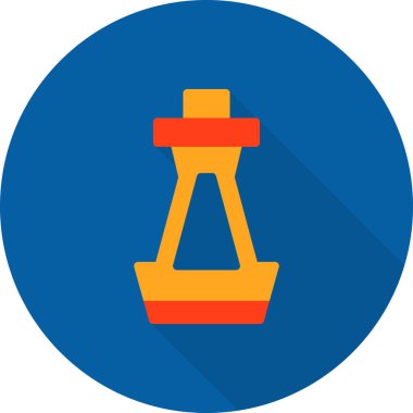 Modern simgenin vektör illüstrasyonu