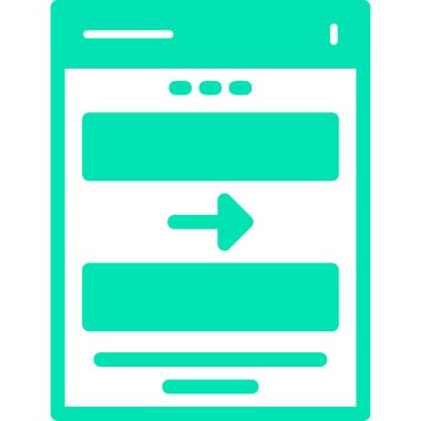 Web Arayüzü. Basit illüstrasyon