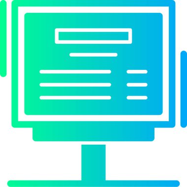 Tarayıcı bilgisayar simgesi - taslak biçimi