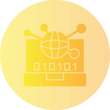 seo modern simgesinin vektör illüstrasyonu