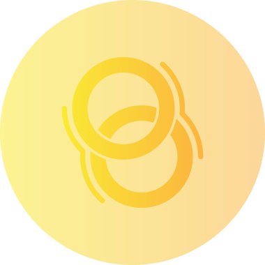 Güzel bir simgenin vektör illüstrasyonu