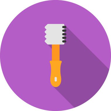 fırça. Web simgesi basit illüstrasyon