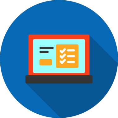 Liste vektör simgesini kontrol et