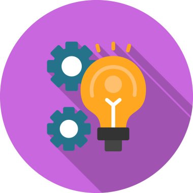 Yenilik Düz Gölge, Vektör İllüstrasyonu