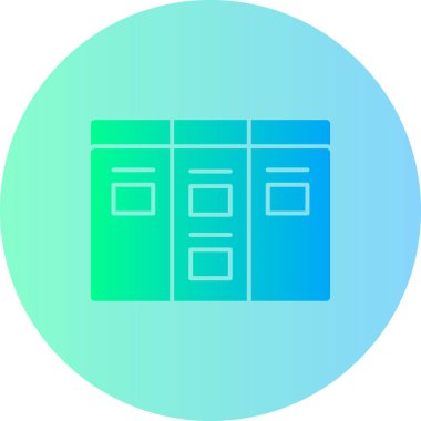 Pencere. Web simgesi basit illüstrasyon