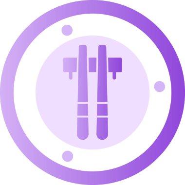 Modern bir simgenin vektör illüstrasyonu