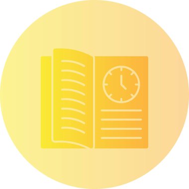 kitap web simgesi vektör illüstrasyonu