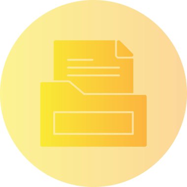 dosya simgesi, vektör illüstrasyonu