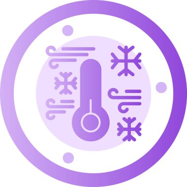 Termometre simgesi, basit tarzı