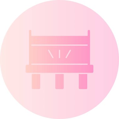 Modern b 'nin vektör illüstrasyonu eksik simgesi