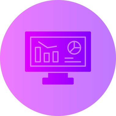 Seo simgesinin vektör illüstrasyonu