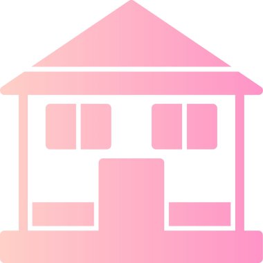 Ev simgesi vektör illüstrasyonu