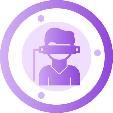 Modern insanın vektör çizimi