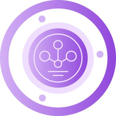 Bir simgenin vektör illüstrasyonu