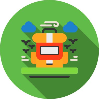 Vektör illüstrasyonu, simge ögesi arkaplanı