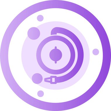 Pusula. Web simgesi vektör illüstrasyonu