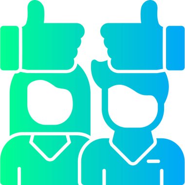 İnsan simgesinin vektör illüstrasyonu