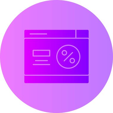 seo modern simgesinin vektör illüstrasyonu