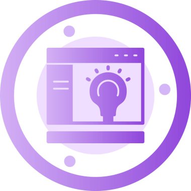 bilgisayar simgesi vektör illüstrasyonu