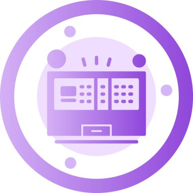 Web tasarım simgesi. Basit resimleme