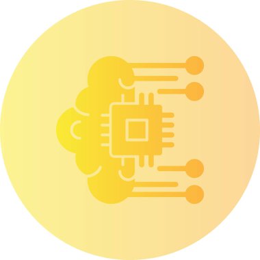 devre kartı simgesi, vektör illüstrasyonu