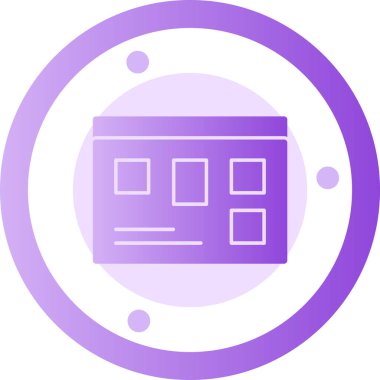 seo modern simgesinin vektör illüstrasyonu