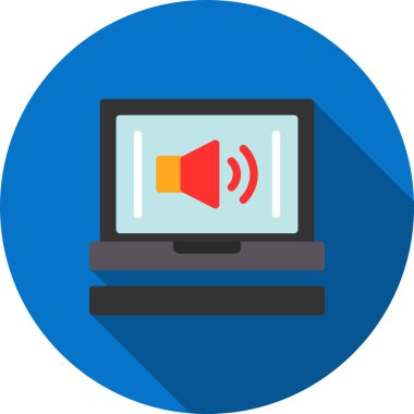 bilgisayar simgesi vektör illüstrasyonu