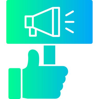 başparmak aşağı vektör çizimi