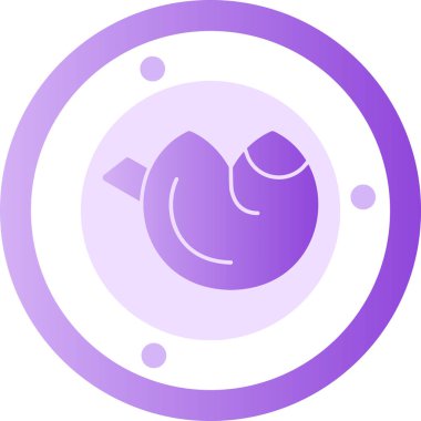 Yumurta. Web simgesi basit illüstrasyon