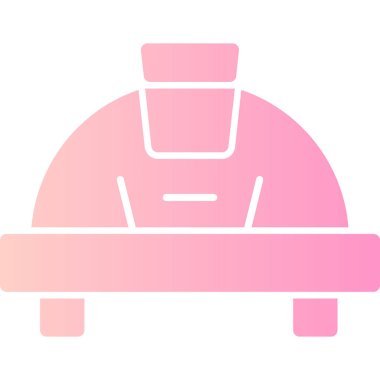 Sandalye. Web simgesi basit illüstrasyon