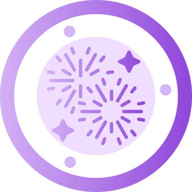 Uzay simgesi vektör illüstrasyonu