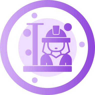 Bir kadının vektör illüstrasyonu