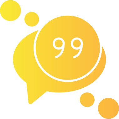 999 modern simgenin vektör illüstrasyonu