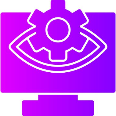 Kamera. Web simgesi basit illüstrasyon