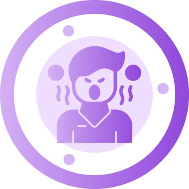 avatar. Web simgesi basit illüstrasyon