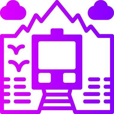 Bulut simgesi vektör illüstrasyonu