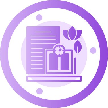 kitap simgesi vektör illüstrasyonu