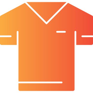 Gömlek. Web simgesi basit illüstrasyon