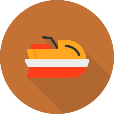 Şükran Günü düz simgesi, vektör illüstrasyonu