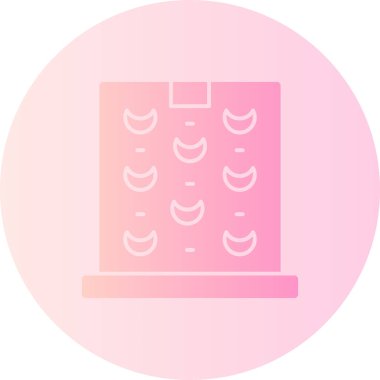 Modern b 'nin vektör illüstrasyonu