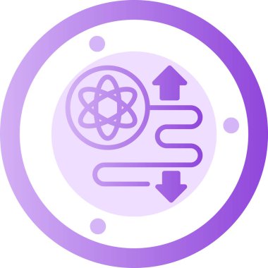 Modern simgenin vektör illüstrasyonu