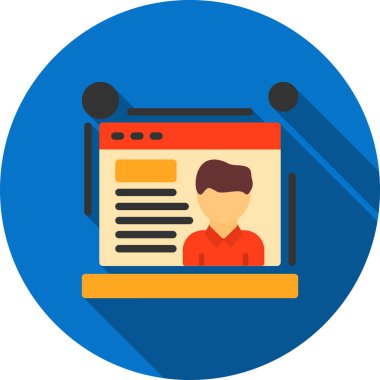 Web tasarım vektörü simgesi