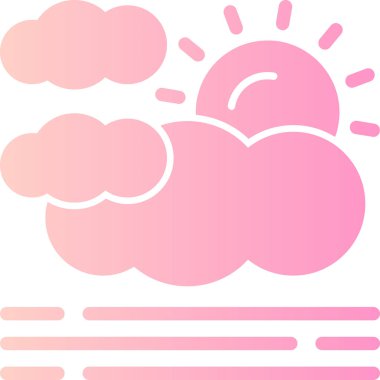 Bulut. Web simgesi basit tasarım