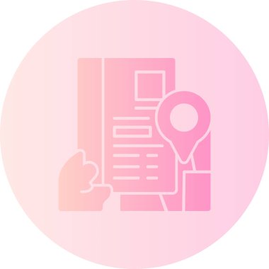 Vektör belgesi Simge illüstrasyonu