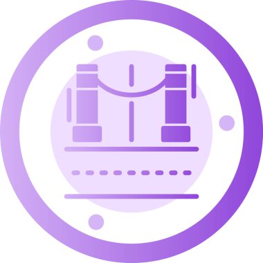 Modern b 'nin vektör illüstrasyonu eksik simgesi