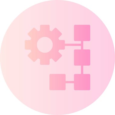 seo modern simgesinin vektör illüstrasyonu