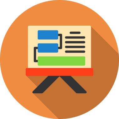 Kitap. Web simgesi basit illüstrasyon