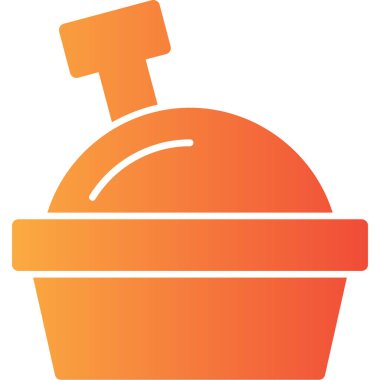 yiyecek ikonu vektör illüstrasyonu